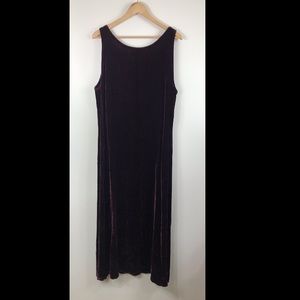 Eileen Fisher Dresses - EILEEN FISHER | Burgundy Velvet Maxi Tank Dress Eileen Fisher Dresses - EILEEN FISHER | Burgundy Velvet Maxi Tank Dress